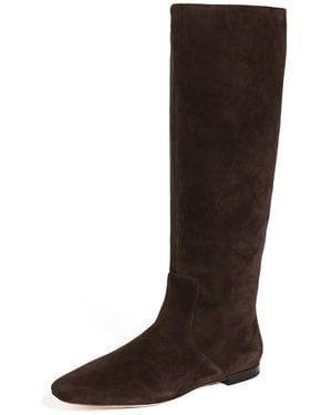 Loeffler Randall Lillian Tall Flat Boots - Brown