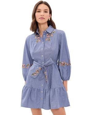 Shoshanna Gwen Dress - Blue