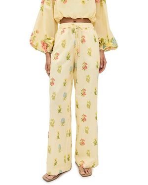 Hemant & Nandita Pull On Pants - Natural