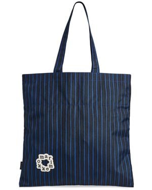 Marimekko Metka Piccolo Kioski Tote - Blue