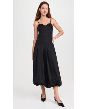 chinese dress ladies Midnight Check Claudine Mini Dress