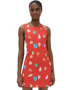 Never Fully Dressed Shell Ioana Mini Dress - Red