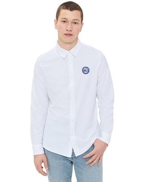 Rhone Slim Fit 76Ers Commuter Shirt - White
