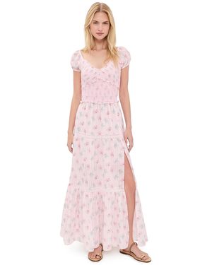 LoveShackFancy Amandla Dress - Pink