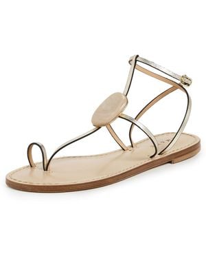 Amanu The Cairo Sandals - White