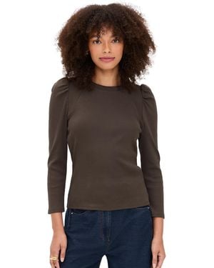 Veronica Beard Delano Top - Black