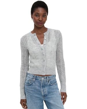 Madewell Pointelle-Stitch Cardigan - Multicolor