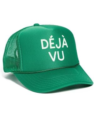 Clare V. Trucker Hat - Green
