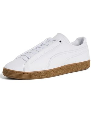 PUMA Suede Modern Leather Sneakers /Gum - White