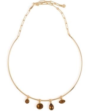Ettika Crystal Drift Collar Necklace - Multicolor
