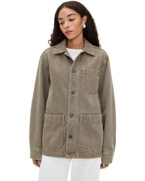 Faherty High Ridge Twill Studio Jacket - Brown