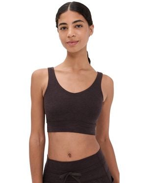 Beyond Yoga Spacedye Good Day Long Line Bra - Black