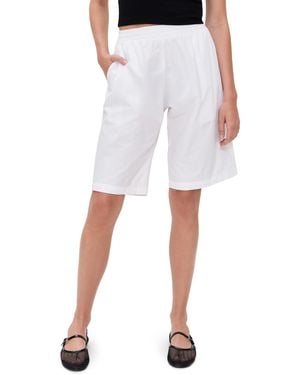 Le Bos Frances Bermuda Shorts - White