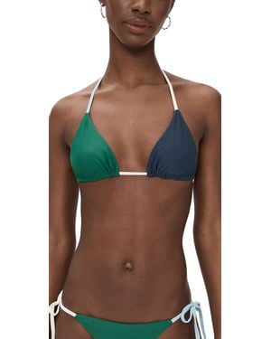 Mikoh Swimwear Reine Bikini Top - Blue