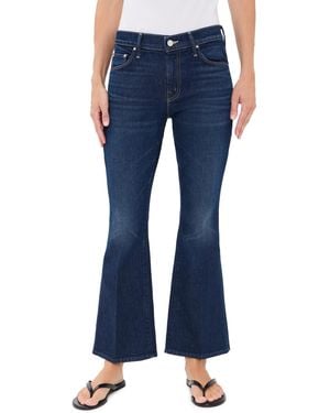 Mother Petite Lil Weekender Jeans - Blue