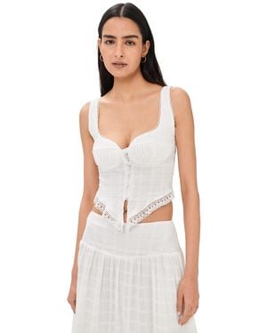 Peixoto Lucia Top - White