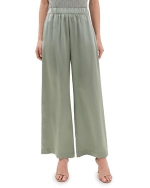SABLYN Brynn Pull On Wide Leg Pants - Green