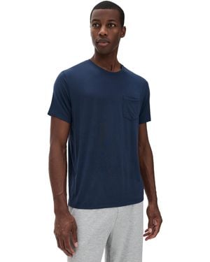 Tommy John Second Skin Sleep Pocket Tee - Blue
