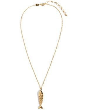Anni Lu Something Fishy Necklace - Metallic