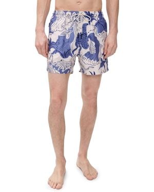 Oas Mystea Swim Shorts 4.75 - Blue