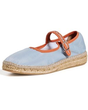 Naguisa Peonia Mary Jane Flats - Multicolour