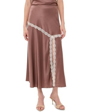 LoveShackFancy Emmabelle Skirt - Pink