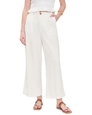 Z Supply Topanga Linen Pants - White
