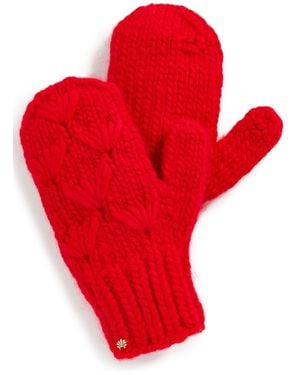Lele Sadoughi Motley Mittens - Red