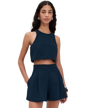 Black Halo Sanibel 2 Piece Romper - Blue