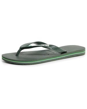 Havaianas Brazil Logo Sandals - Black