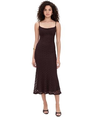 Bardot Adoni Mesh Midi Dress - Multicolor