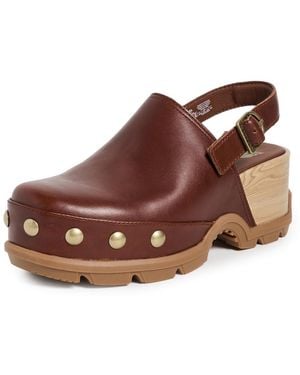 Sorel Roam'N Rvt Clogs - Brown