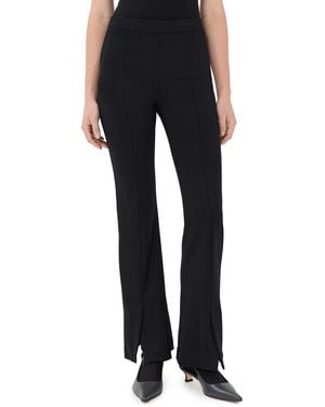 Rosetta Getty Split Vent Slim Pants - Black