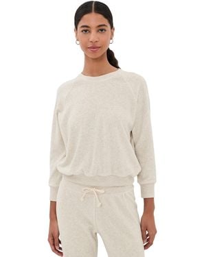PERFECTWHITETEE Saylor Terry Sweatshirt - Natural