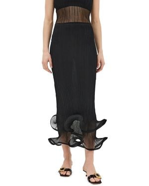Jonathan Simkhai Kelso Skirt - Black