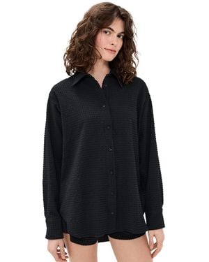 Hunza G Oversized Shirt - Black