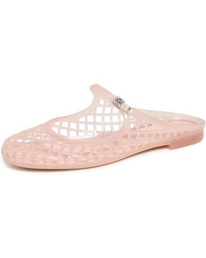 Tory Burch Mellow Mary Jane Jelly Flats - Black
