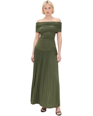 Lioness Field Of Dreams Maxi Dress - Green
