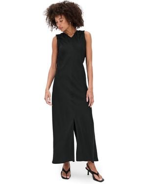 Helmut Lang Ah Ruched Dress - Black