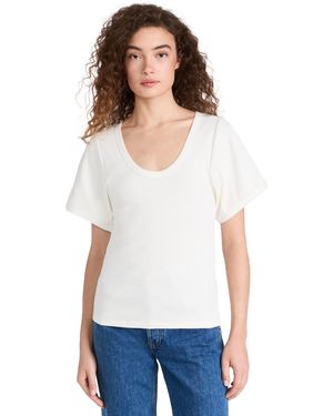 By Malene Birger Lunai Tee - White