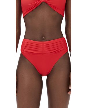 Ramy Brook Ivo Bikini Bottoms - Red