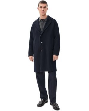 NN07 Kendrick Wool Coat - Blue