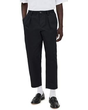 Marni Cotton Gabardine Pants - Black