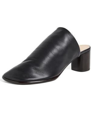 Lemaire Glove Mules - Black