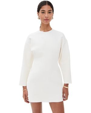 Wardrobe NYC Closet. Nyc Rhw Power Knit Mini Dress - White