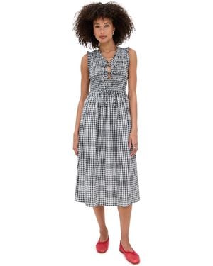 Rails Adine Seersucker Dress - Black