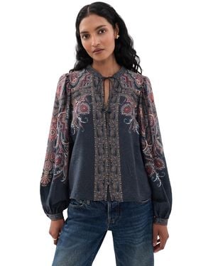 Sea Hyacinth Top - Blue