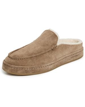 Allen Edmonds Bowen Lined Slippers - White