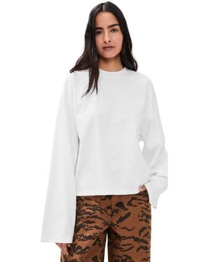 Lioness Bloom Long Sleeve Tee - White