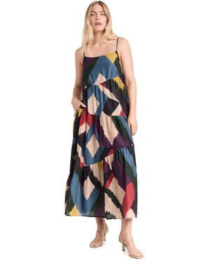 Velvet Maryann Dress - White